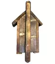 Fågelholk mörk inhemsk - Fågelbrädor och holkar - 6419752013406 - 2