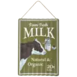 Metallskylt Farm Fresh Milk - Andra vackra saker - 8714982127656 - 1