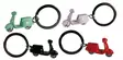Scooter Nyckelring - Kontorsmaterial - 4029811326556 - 1