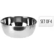 Stålskål 110x42 mm 4 st/set - Serveringsfat, dukning - 8719202935066 - 1