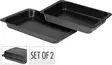 Bakplåt i stål 2 st/fp - Matlagning - 8721037274296 - 1