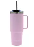 Airam Jumbo stålmugg 850 ml rosa - Friluftsmat - 6435200016386 - 1