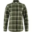 Fjällräven Värmland Heavy Flannel Shirt W Grön - Djupt Skog - Friluftskläder - 7323450937126 - 1