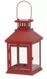 Lykta Kväll röd 26 cm - Lyktor - 6410416417776 - 1