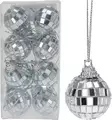Spegelboll hängande dekoration 3 cm 8 st - Juldekorationer - 8721037199636 - 1