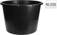 Byggskopa 90 liter rund - Byggande - 8720573122276 - 1