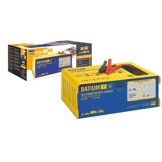 Batteriladdare GYS Batium 7-12 - Invertrar, laddare - 8716106777426 - 1