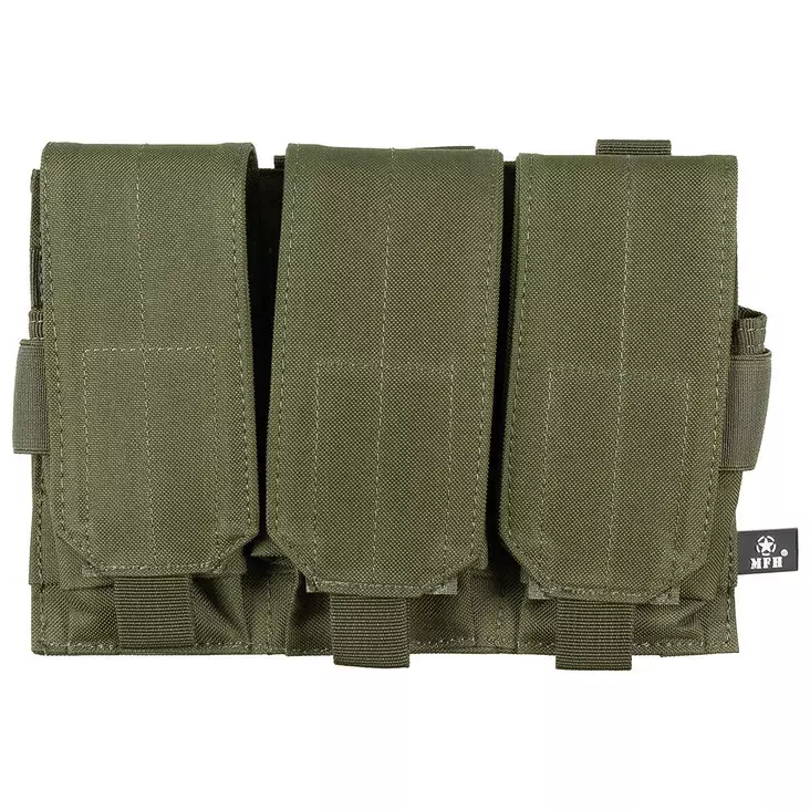 Ammunitionsficka Triple "Molle" OD grön - Vapen och ammunition - 4044633085696 - 1