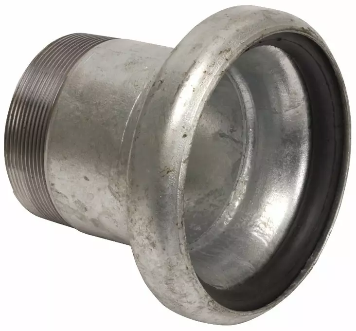 Bauer honadapter med gänga, galvaniserad - Bauer-kopplingar - 5700033253576 - 1