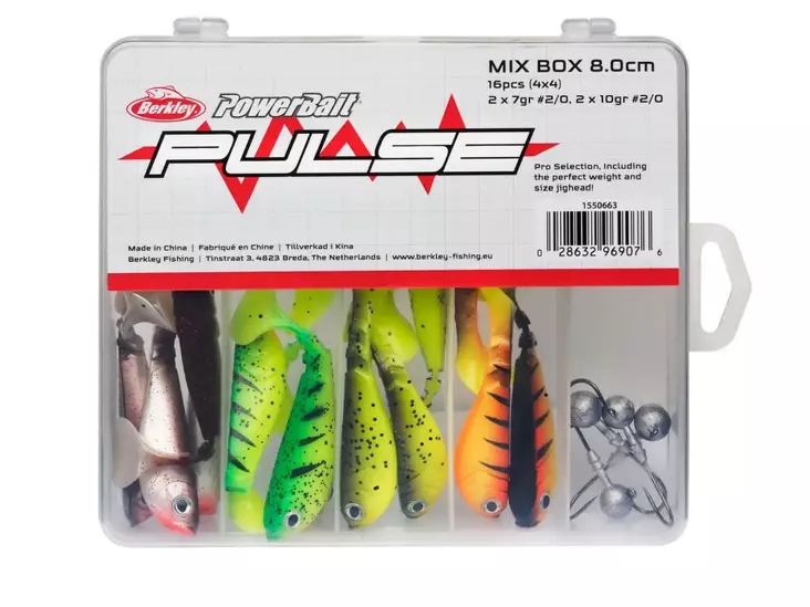 Berkley Pulse Shad Box 8 cm - Beten och flugor - 028632969076 - 1