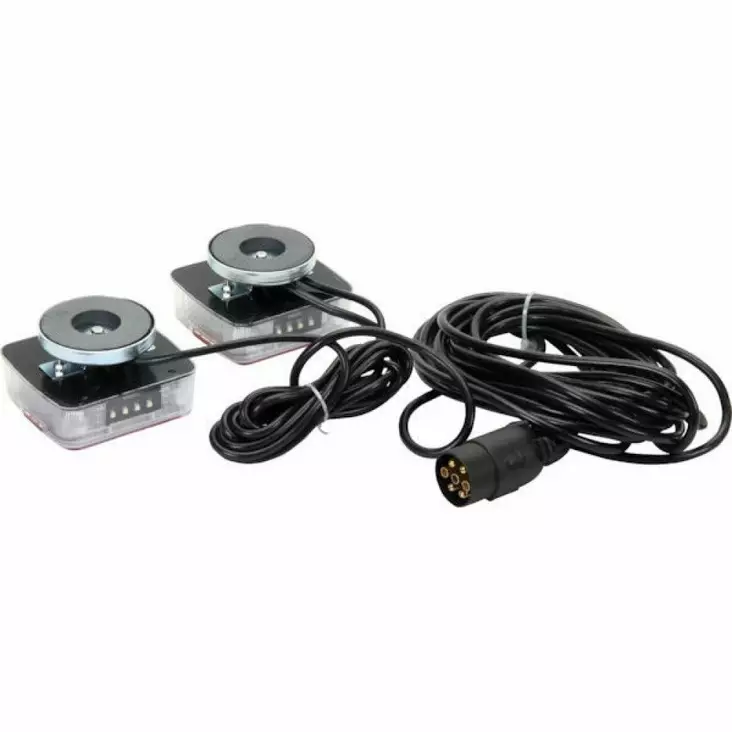 GoPart LED-bakljussats 7,5 m sladd - Varselljus och fyrar - 8716106651016 - 1