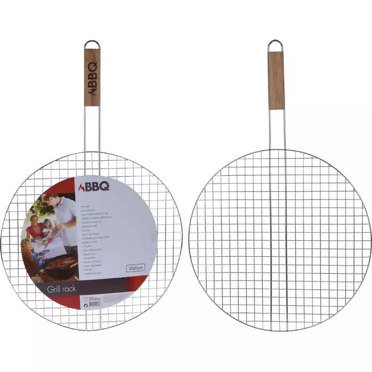 Grillgaller med handtag 40 cm - Grilltillbehör - 8719202507966 - 1