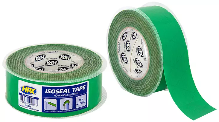 HPX ångtätt tejp grön 50mm x 25m - Tejper - 5407004560076 - 1