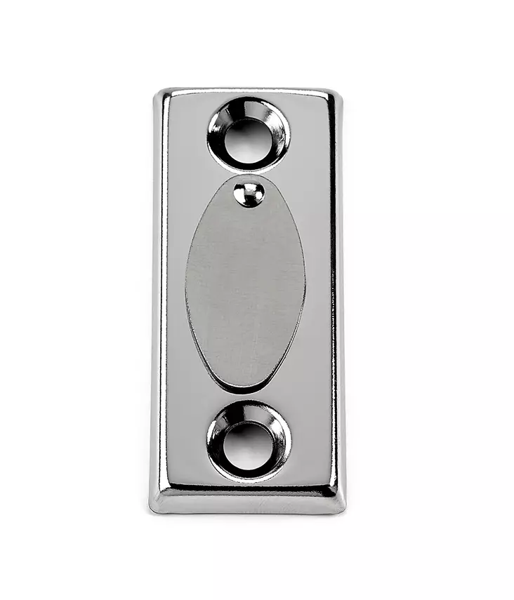 Habo fönsterskylt Torino krom - Fönstertillbehör - 7317900176456 - 1