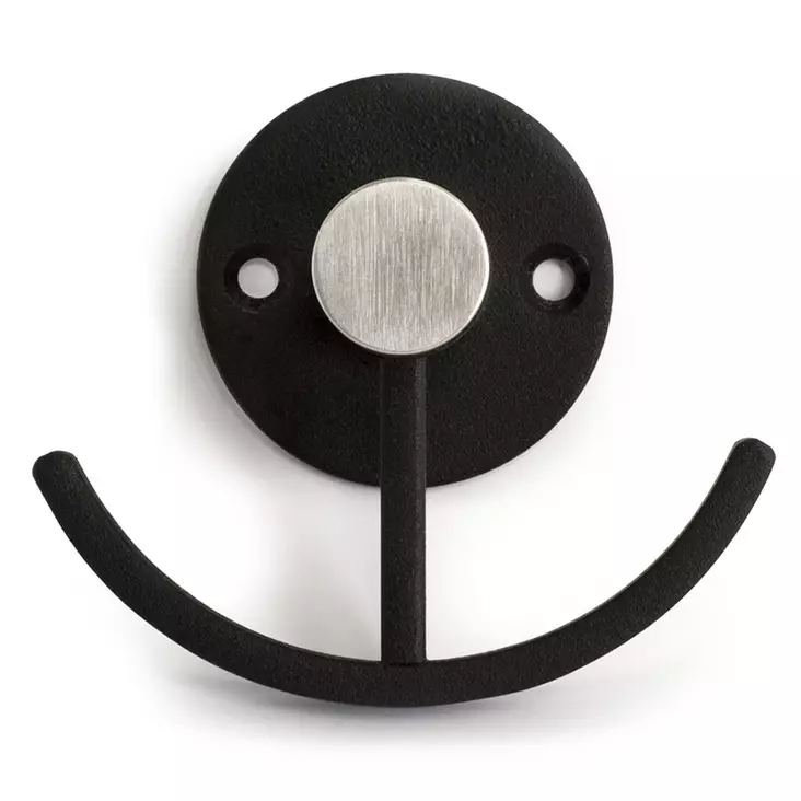 Habo krok Smile svart - Väggkrokar, klädhängare - 7317900162626 - 1