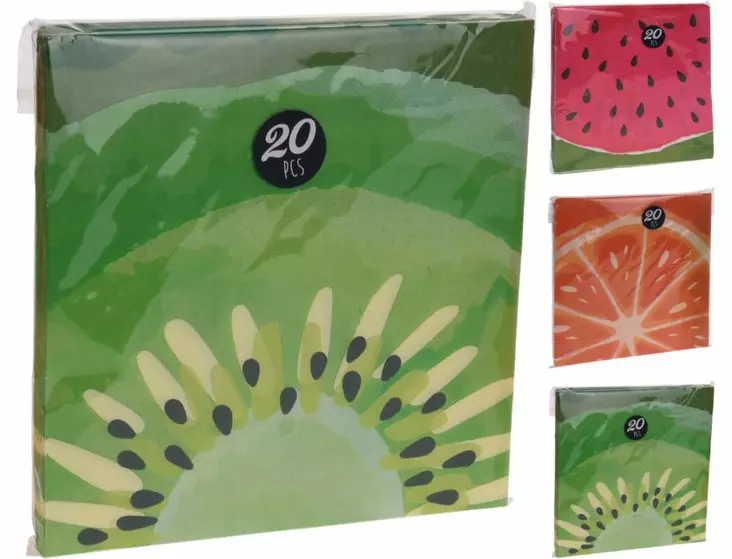 Frukts servetter 20 st/fp - Andra köksprodukter - 8719202925296 - 1