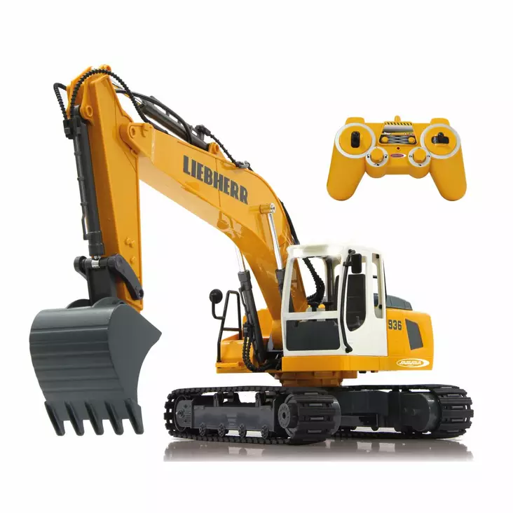 Jamara grävmaskin Liebherr R936 - Andra lantbruks- och arbetsmaskinsleksaker - 4042774434366 - 1