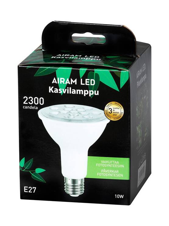 Växtlampa LED 9,5W PAR30 E27 - E27-sockel - 6435200231246 - 1