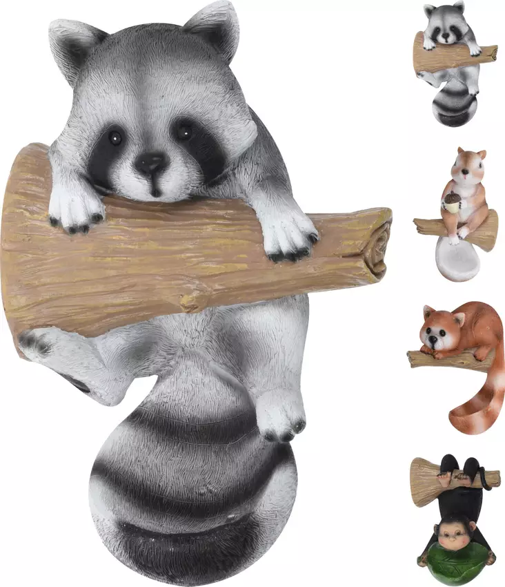 Klättrande djur trädgårdsdekoration - Trädgårdsskulpturer, dekorationer - 8720573142236 - 1