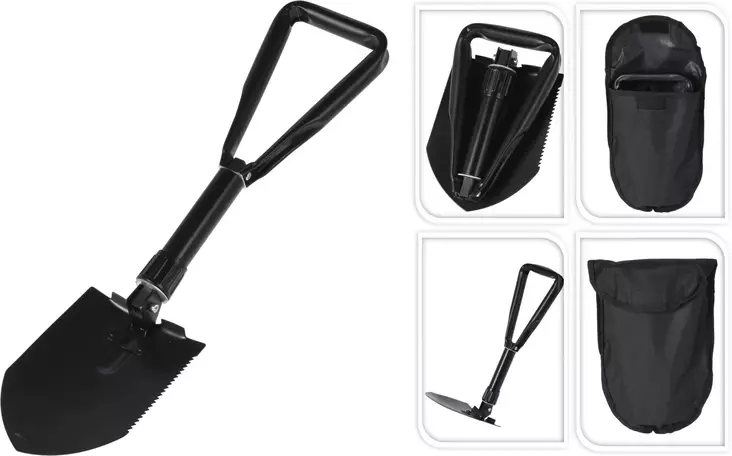 Hopfällbar friluftsspade - Övriga friluftsprodukter - 8720573459686 - 1