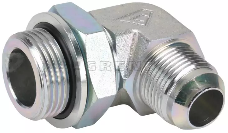 Vinkelkoppling 1 1/16" JIC x 1" BSP - Hydraulik - 8719593049366 - 1