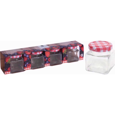 Glasburk mini 4 st/fp - Konserveringsprodukter - 8719202394696 - 1