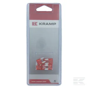 Mini-säkring, 10A, röd, 6 st - Säkringar - 8716106125296 - 1