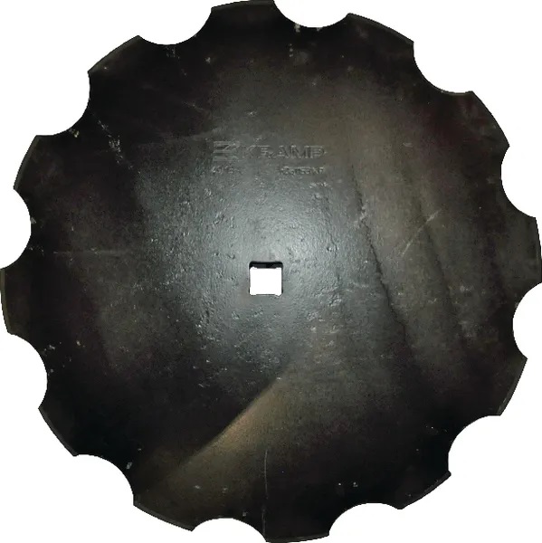 Konkav tandad platta 610 x 5 mm - Jordbearbetningstillbehör - 8719493798166 - 1