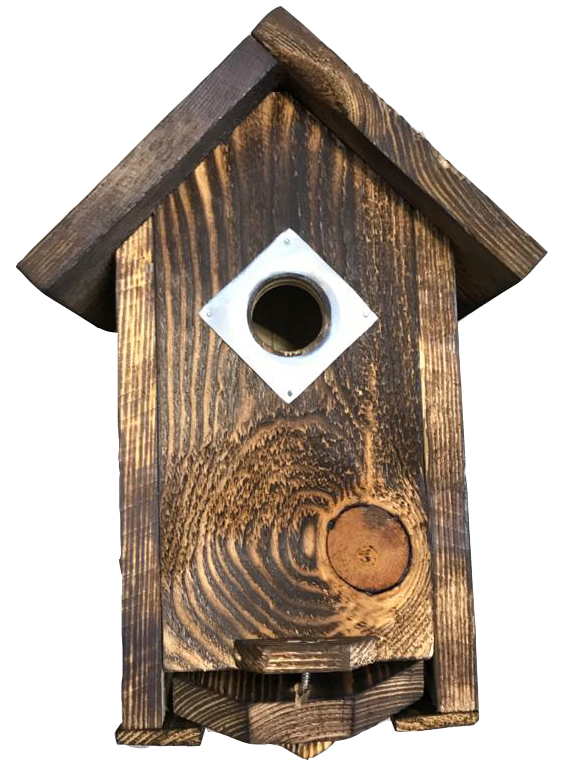 Fågelholk mörk inhemsk - Fågelbrädor och holkar - 6419752013406 - 1