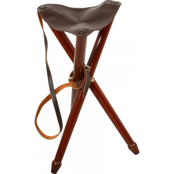 Jaktstativ med lädersäte 60 cm - Jaktutrustning - svm0000001216 - 1