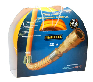 Tryckluftsslang 1/2" 20m Superflex Orange - Tryckluftsslangar - 6438152030936 - 1