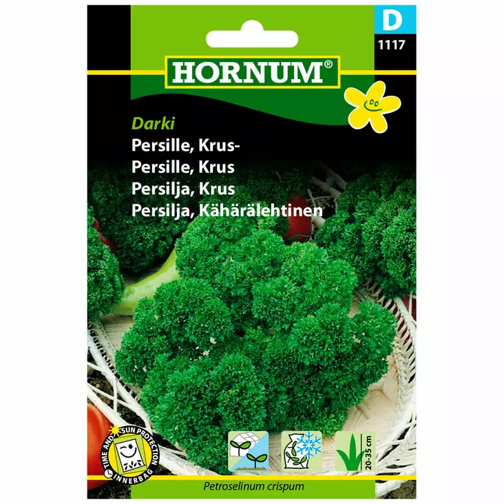 Persilja 'Darki' - Frön och sättpotatisar. - 5708787011176 - 1