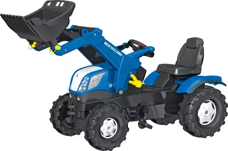 Tramptraktor New Holland T7 med frontlastare - Tramptraktorer och trampbilar - 4006485611256 - 1