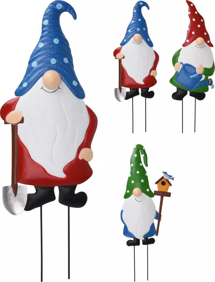 Trädgårdstomte dekorationpinne - Trädgårdsskulpturer, dekorationer - 8720573178006 - 1