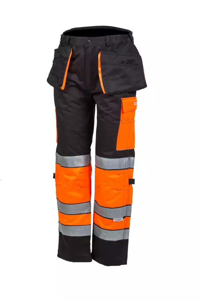 Hängfickbyxor orange - Sommararbetskläder - 6418326404206 - 1