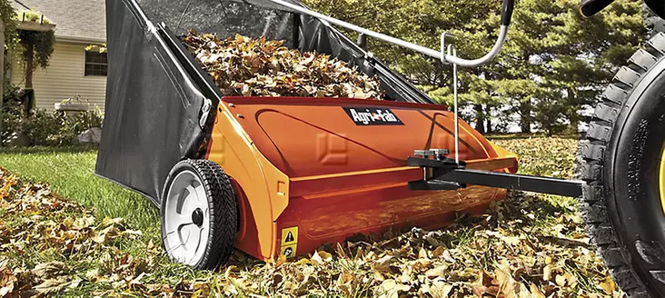 Gräsklippare/lövupptagare AgriFab Smart Sweep 44" 700 liter - Lövsugare, lövblåsare - 5700036220636 - 1