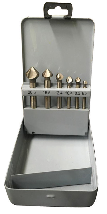 Sänkskärcer 6-delad. - Träborrarsats - svm0000001616 - 1