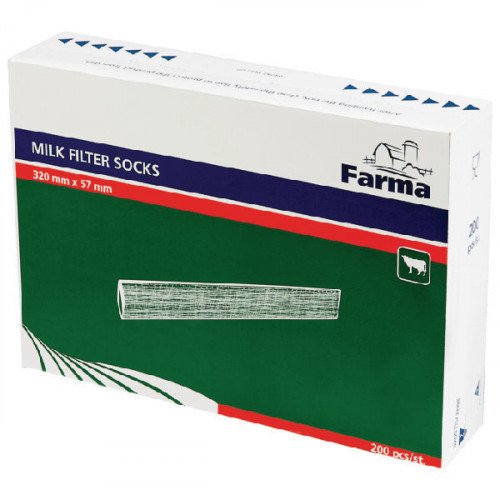 Filterstrumpa 320x57 mm 200 st - Tillbehör till ladugården - 8716106852406 - 1