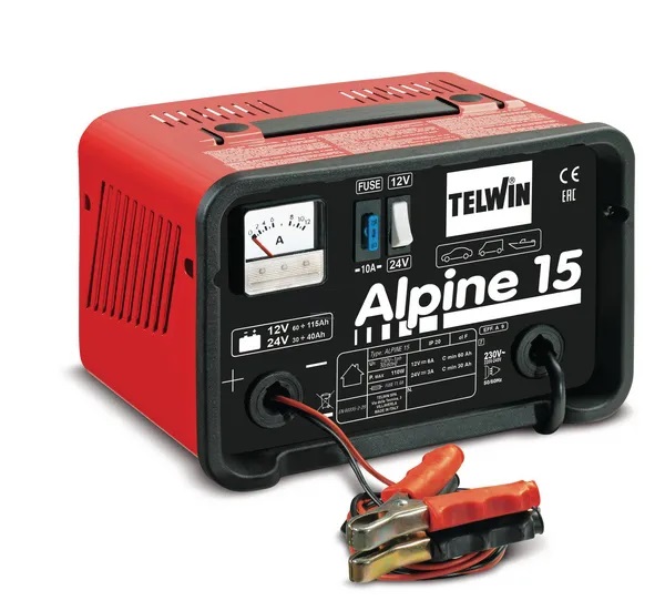 Telwin Alpine 15 Boost batteriladdare - Invertrar, laddare - 8004897648026 - 1