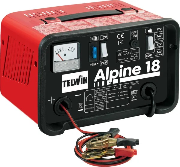 Telwin Alpine 18 Boost batteriladdare - Invertrar, laddare - 8716106305926 - 1