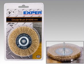 Stålborste 38x6 mm - Slipmaterial - 6438081001816 - 1