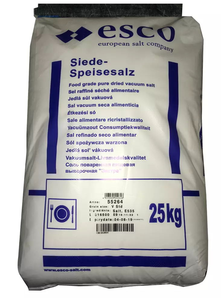 Vakuumsalt 25 kg - Viltuppfödning och -vård - 4003885552646 - 1