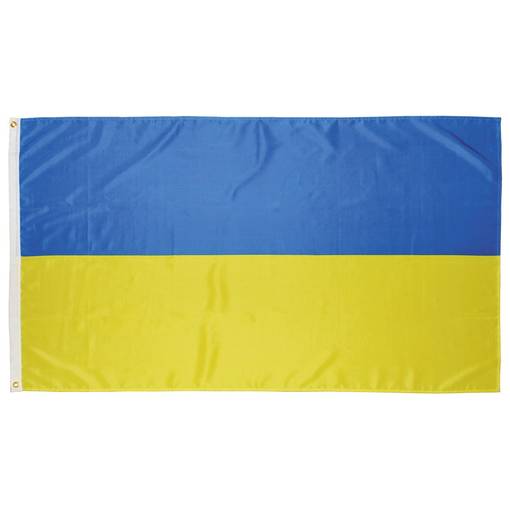 Ukrainsk flagga 90 x 150 cm - Överlevnadsprodukter - 4044633125996 - 1