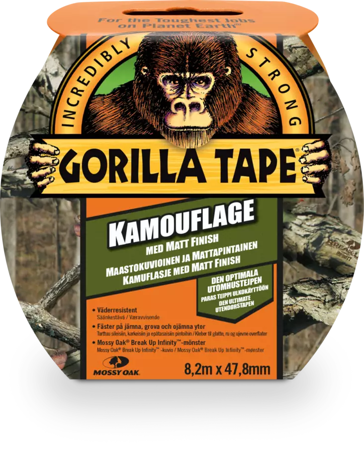 Gorilla Tejp Camo - Tejper - 5704947004316 - 1