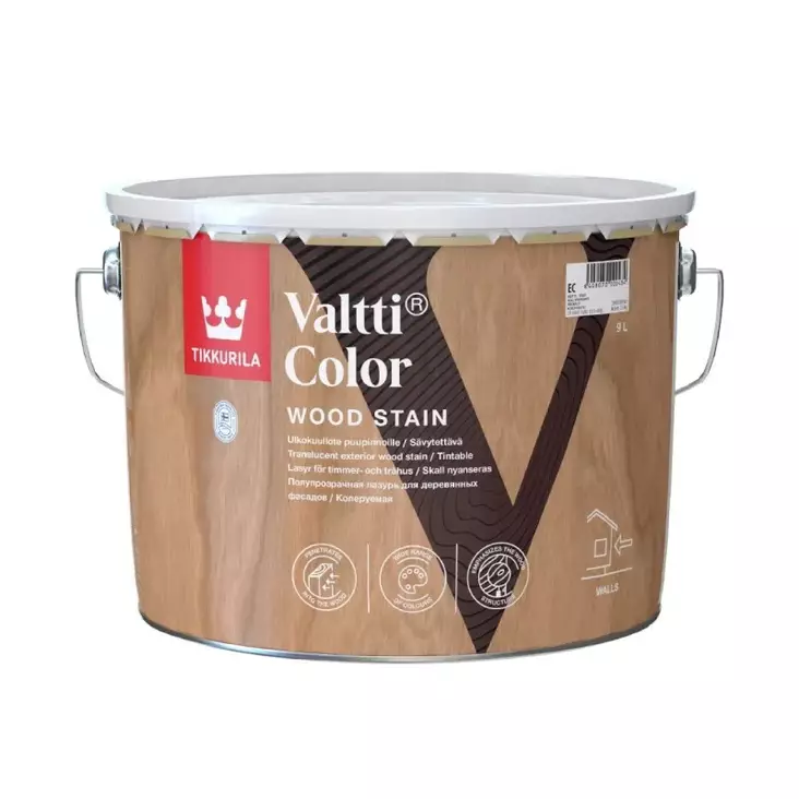 Tikkurila Valtti Color tonad matt lasyr - Oljor, vaxer, impregneringar - 6408070000106 - 1