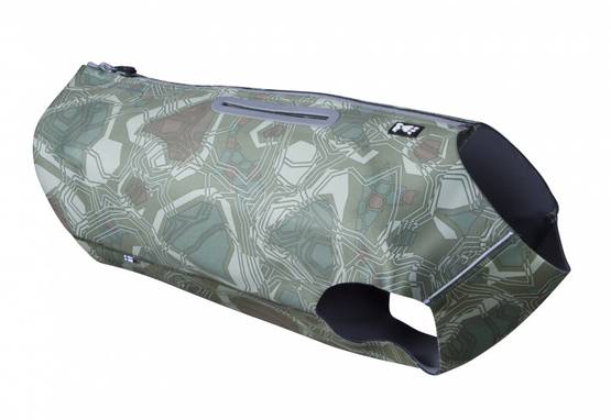 Hurtta Swimmer väst grön camo - Jaktutrustning och -pejlar för hundar - 6410329332746 - 1