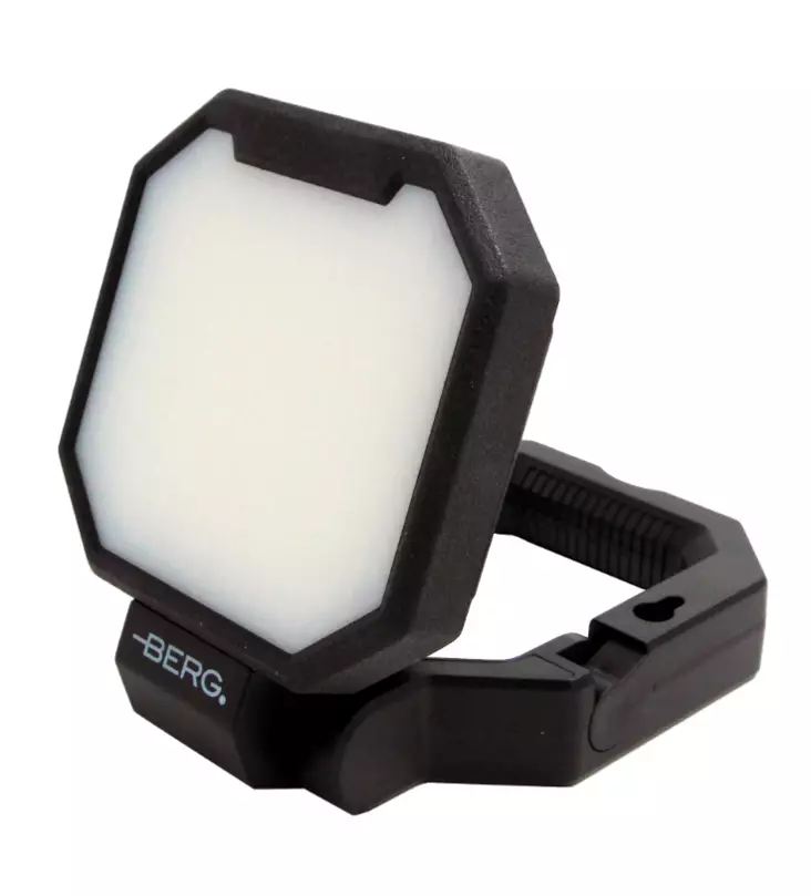 Berg Arbetslampa uppladdningsbar SMD LED 2000lm panel, powerbank - Arbetsplatsbelysning - 6418536033906 - 1