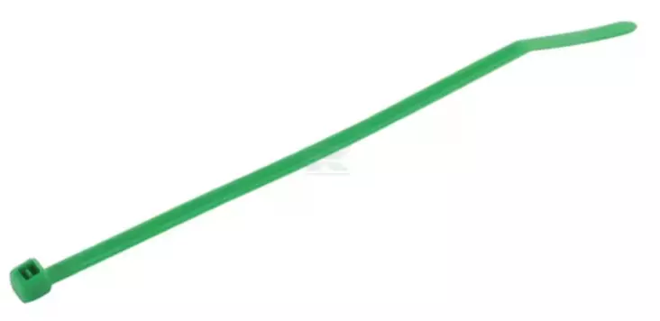 Kabelbindare grön 4,8x200 mm 100 st (P) - Kabelband - 8719493169546 - 1