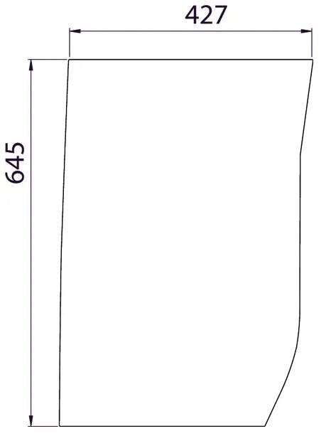 Nedre vänster vindruta (CNH 87304261) - Hytt och kaross - 8719607206006 - 1