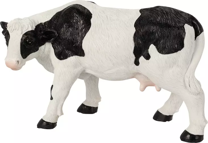 Ko trädgårdskulptur 21x17 cm - Trädgårdsskulpturer, dekorationer - 8720573934756 - 1